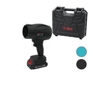 BN-5 H27 (FÖN MODEL) (ŞARJLI & 2-BATARYA) HAVA ÜFLEYİCİ FAN KÖRÜK (36V & 2000W) (PLS.ÇANTALI) (TOZ-KAR-MANGAL ÜFLE & PET KURUT & HAVA YASTIK ŞİŞİR)*10