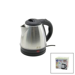 WORLD STAR WSK-2024 ( 1500W ) ( 1.2LT ) ( PASLANMAZ ÇELİK ) KETTLE SU ISITICI ( OTEL TİPİ )*12