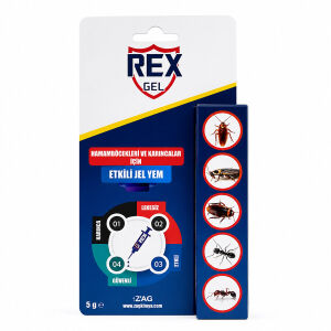 REX GEL ( JEL ) ŞIRINGA MODELİ ( HAMAMBÖCEĞİ & KARINCA ) 5GR.*24X1