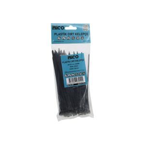 İBİCO İ13-014 ( SİYAH ) ( 3.6X150MM ) ( PLASTİK ) CIRT KELEPÇE ( KABLO BAĞI ) ( 100PCS )*10X40