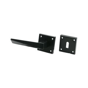 ERİŞ-13 PRATİK PRİZMA ( ODA ) ( SİYAH ) ROZETLİ KAPI KOLU TAKIM*4X15