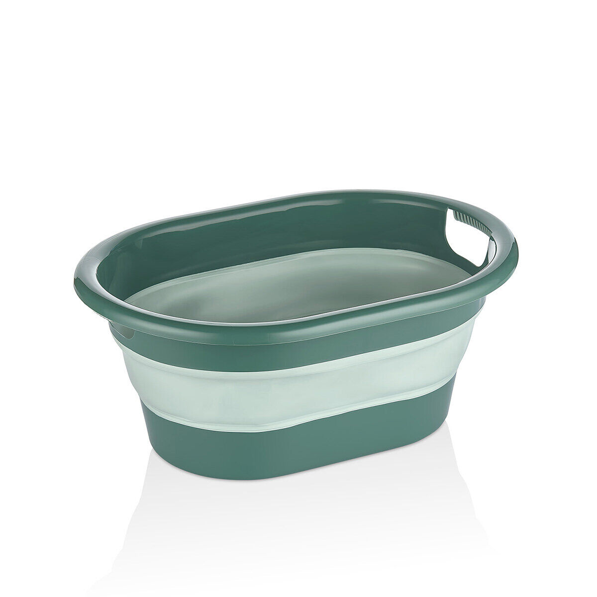 QLUX L-00959-3 ( NO-2 ) ( 18LT ) ( YEŞİL ) KATLANABİLİR SEPET*8=K