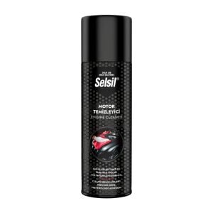SELSİL TAS-005 OTO & ARAÇ MOTOR TEMİZLEYİCİ & PARLATICI & TOZ YAPIŞMA ENGELLEYİCİ SPREY 500ML*24