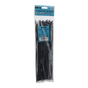 İBİCO İ13-017 ( SİYAH ) ( 3.6X300MM ) ( PLASTİK ) CIRT KELEPÇE ( KABLO BAĞI ) ( 100PCS )*10X20