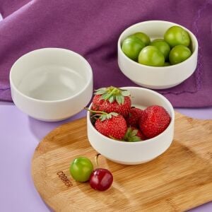 COOKER CKR-4133 ( 6PCS ) ( DÜZ ) JOKER PORSELEN KASE ÇEREZLİK YUVARLAK ( 10CM )*45X2