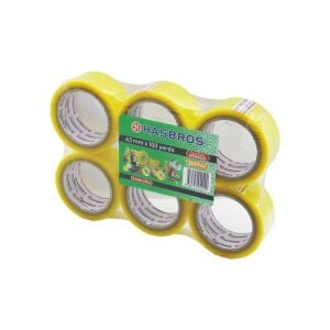 HASBROS HBR-0038 ( ŞEFFAF ) ( 45MMX100YARDS ) KOLİ BANTI ( AKRİLİK YAPIŞKAN )*6X20
