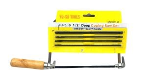 YU-SU TOOLS SAWCOP-6P ( 6PCS ) KIL TESTERE SETİ AHŞAP SAP*5X24