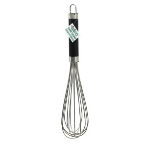 İBİCO İ22-062 ( 35CM ) ( LÜX & KALIN ) ( SİYAH SİLİKON KAPLI KROM SAP ) ÇELİK METAL ÇIRPICI ( ÇIRPICI: 21.5CM + SAP: 13.5CM )*12X10