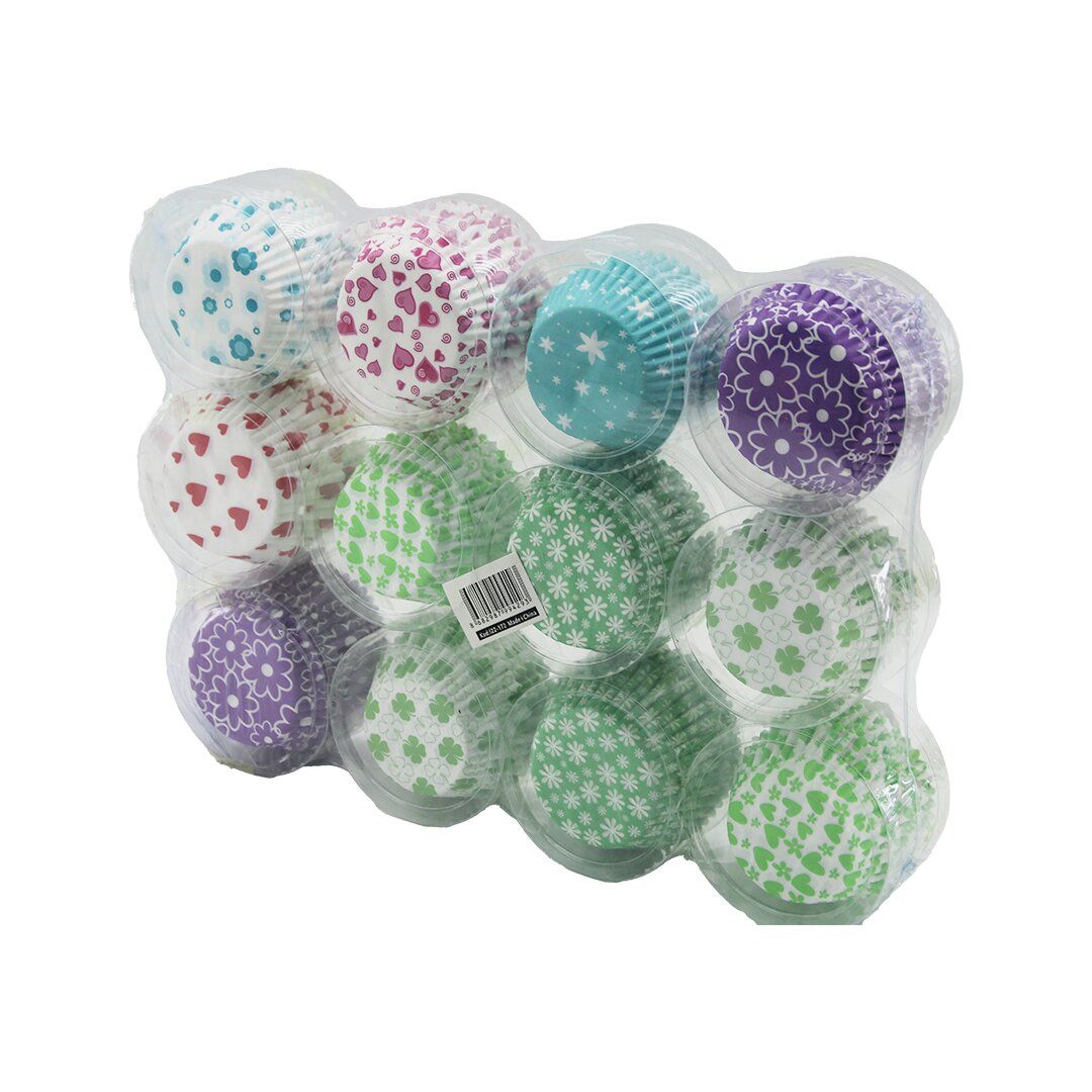 İBİCO İ22-172 ( 100PCS ) ( YUVARLAK & İNCE ) MUFFİN KAĞIT KEK KAPSÜLÜ ( AĞIZ ÇAP: 5.7CM & DERİNLİK: 2.5CM )*12X24