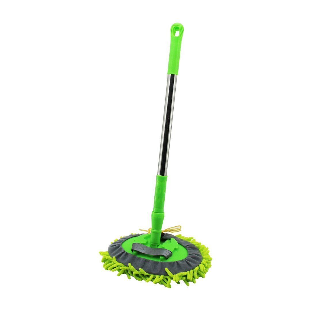 İBİCO İ21-021 ( 25CM & OVAL ) ( MAKARNA ) MOP RENKLİ MİKROFİBER ( 180° HAREKETLİ & UZAYAN METAL SAPLI= 54--90CM )*100