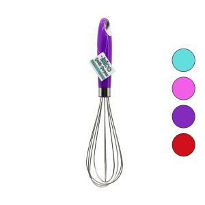 İBİCO İ22-065 ( 30CM ) ( RENKLİ PLASTİK SAPLI ) ÇELİK METAL ÇIRPICI ( ÇIRPICI: 16CM + SAP: 14CM )*12X20