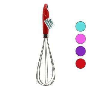 İBİCO İ22-066 ( 35CM ) ( RENKLİ PLASTİK SAPLI ) ÇELİK METAL ÇIRPICI ( ÇIRPICI: 20.5CM + SAP: 14.5CM )*12X20