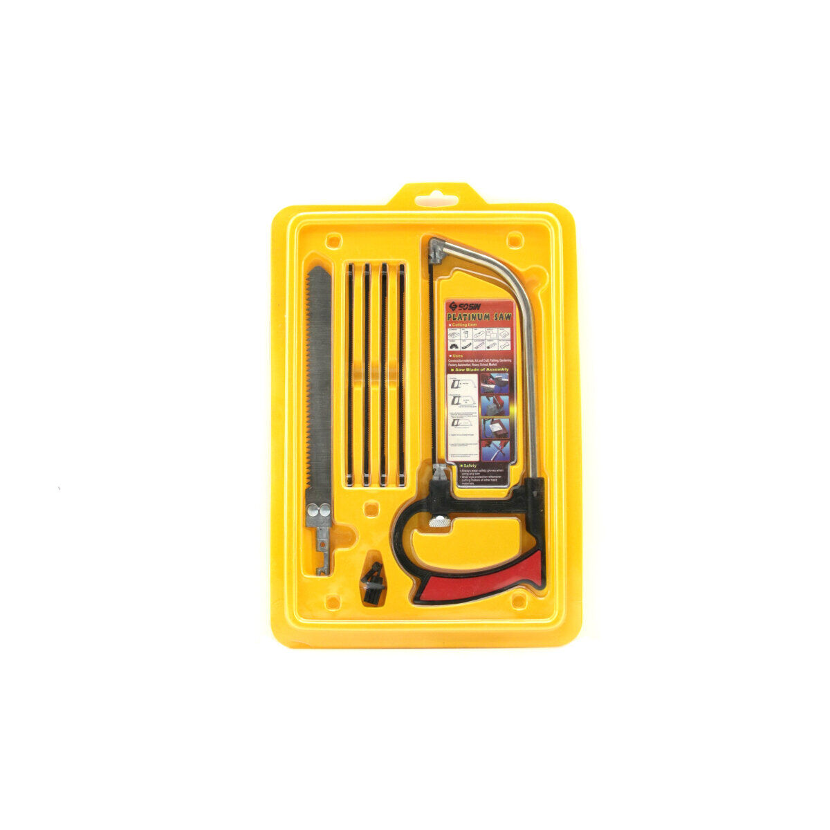 ŞAHİN TOOLS ŞHT-318 SAW KIL TESTERE SETİ ( 5AD. KIL + 1AD.AHŞAP TESTERE BIÇAK) (AHŞAP-PLASTİK-METAL-KEMİK-BORU-HALAT)*50