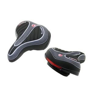 İBİCO FOSADDLE İ18-003 (LÜX) (BÜYÜK & GENİŞ=20.5X25CM) BİSİKLET SELE KOLTUK (YAYLI & KIVRIMLI OTURAK)(DİKKAT FAR APARATI)*30