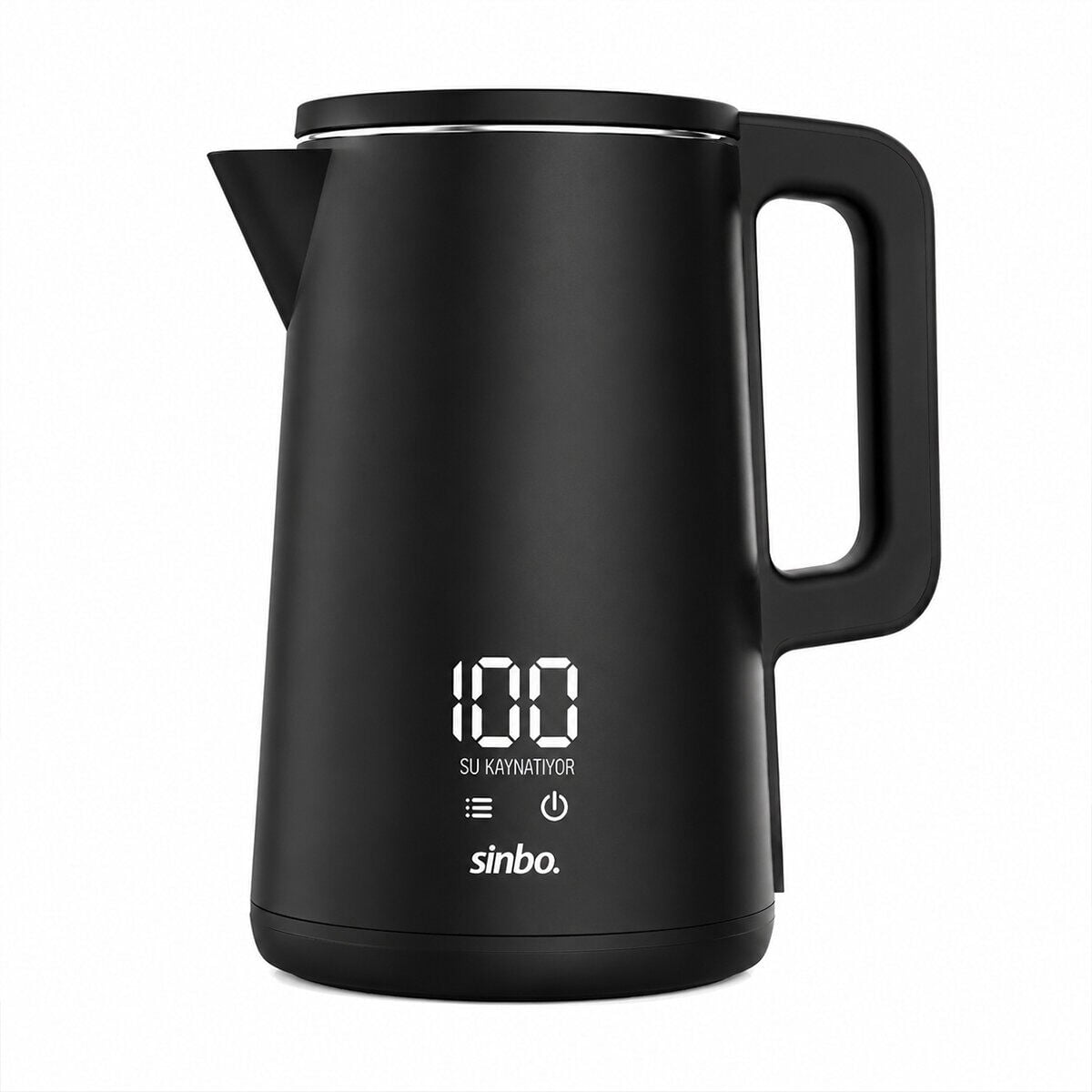 SİNBO SK-8042 ( 1.8L ) ( 1500W ) ( PLASTİK KAPAK & DOKUNMATİK EKRAN ) DİJİTAL KETTLE SU ISITICISI ( KABLOSUZ KULLANIM )*6