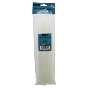 İBİCO İ13-010 ( BEYAZ ) ( 3.6X300MM ) ( PLASTİK ) CIRT KELEPÇE ( KABLO BAĞI ) ( 100PCS )*10X20