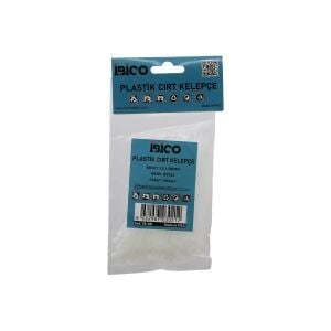 İBİCO İ13-021 ( BEYAZ ) ( 2.5X100MM ) ( PLASTİK ) CIRT KELEPÇE ( KABLO BAĞI ) ( 100PCS )*10X50