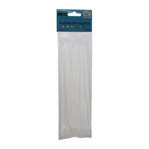 İBİCO İ13-024 ( 25PCS ) ( BEYAZ ) ( 3.6X200MM ) ( PLASTİK ) CIRT KELEPÇE ( KABLO BAĞI )*10X48