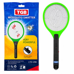 TGB-8097 LTD-206 ( RAKET MODELİ ) ( FİŞ SARJLI ) ELEKTRONİK SİNEK ÖLDÜRÜCÜ CIZ MAKİNE*60