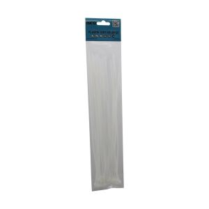 İBİCO İ13-026 ( 25PCS ) ( BEYAZ ) ( 3.6X300MM ) ( PLASTİK ) CIRT KELEPÇE ( KABLO BAĞI )*10X48